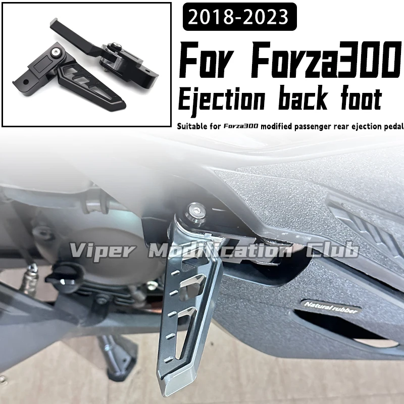 

Suitable for Honda Forza300 modified ejection pedal passenger rear pedal spin pedal rear pedal 2018 2019 2020 2021 2022 2023