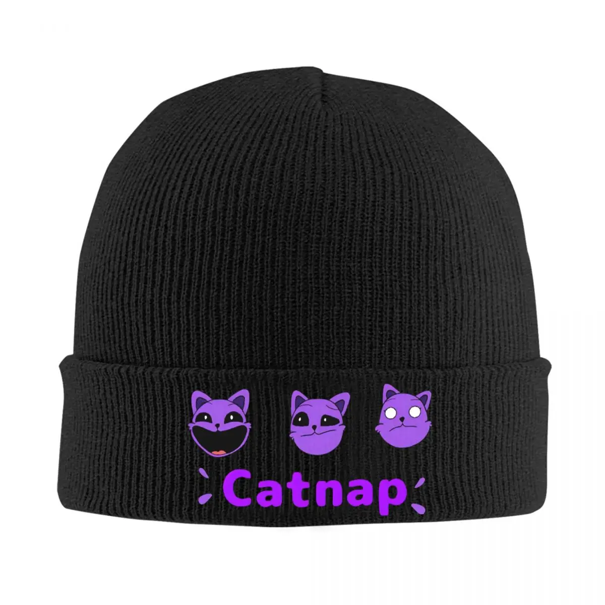 Catnap Smiling Critters Knitted Hat Beanies Winter Hat Warm Color Caps for Men Women