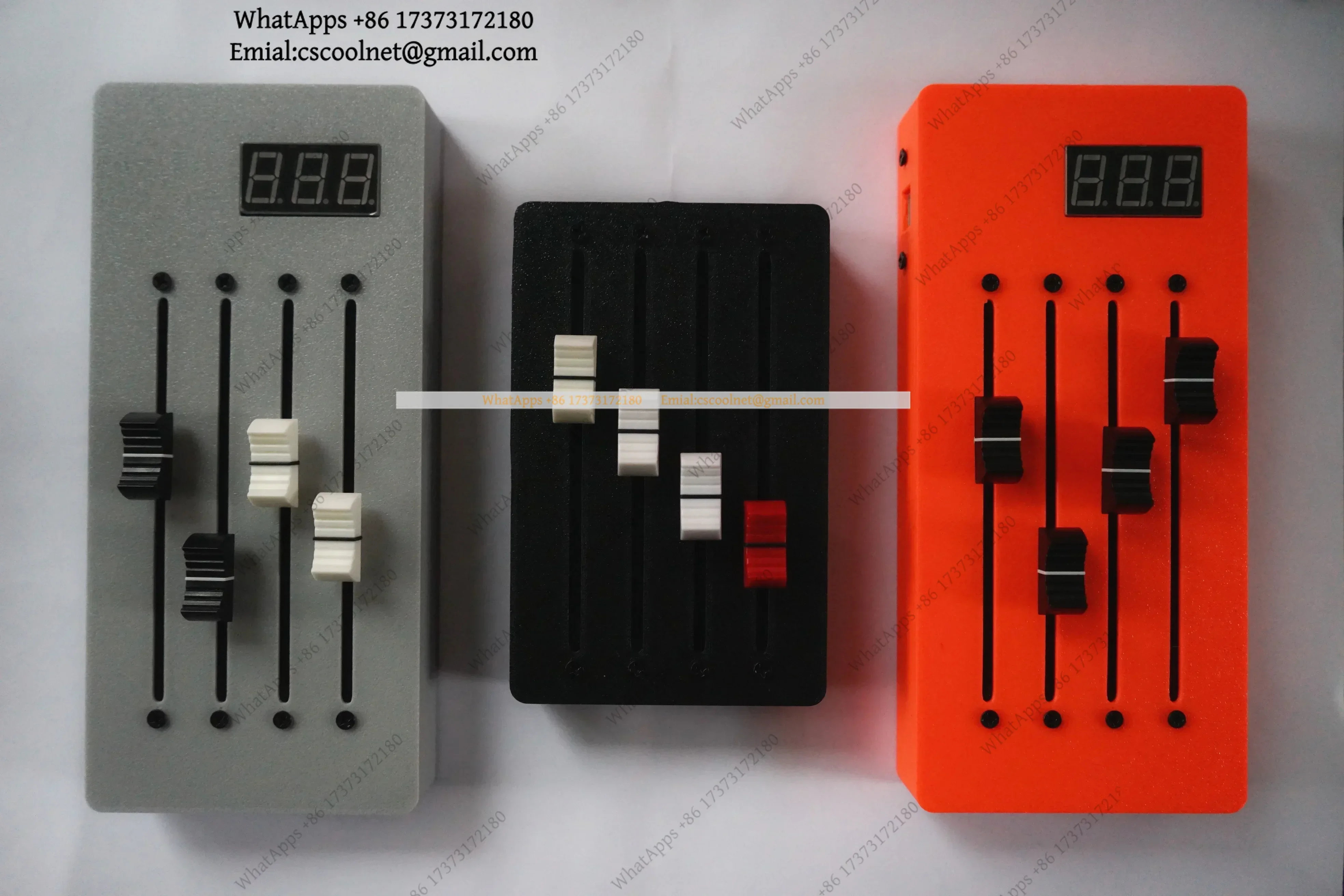 JS01 Minimalist 4-Track MIDI Controller for DAW, Motorized Fader, String Expression Pad, Music Production Equipment No Display