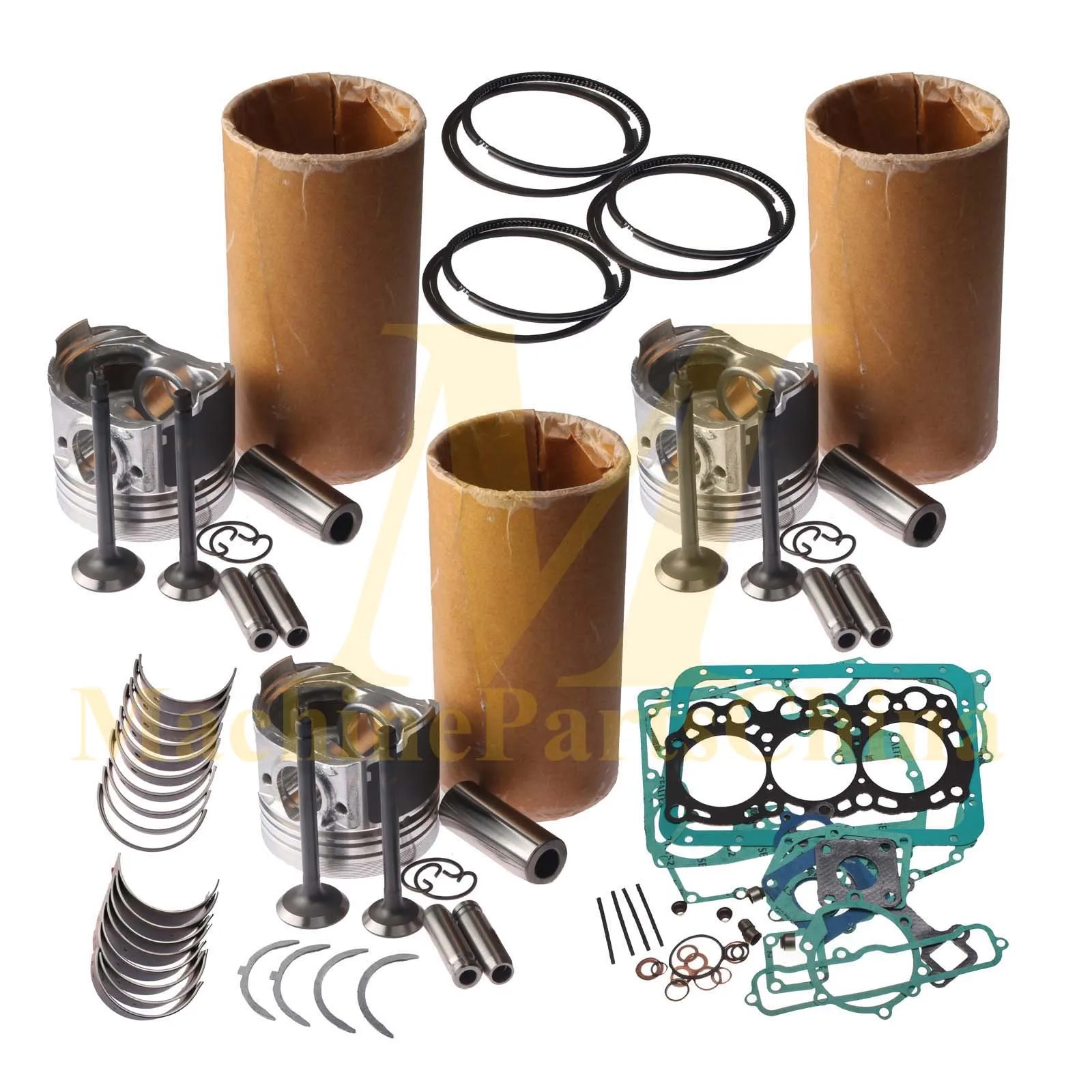 

L3E Overhaul Rebuild Kit for Mitsubishi Engine HANIX H22B Excavator