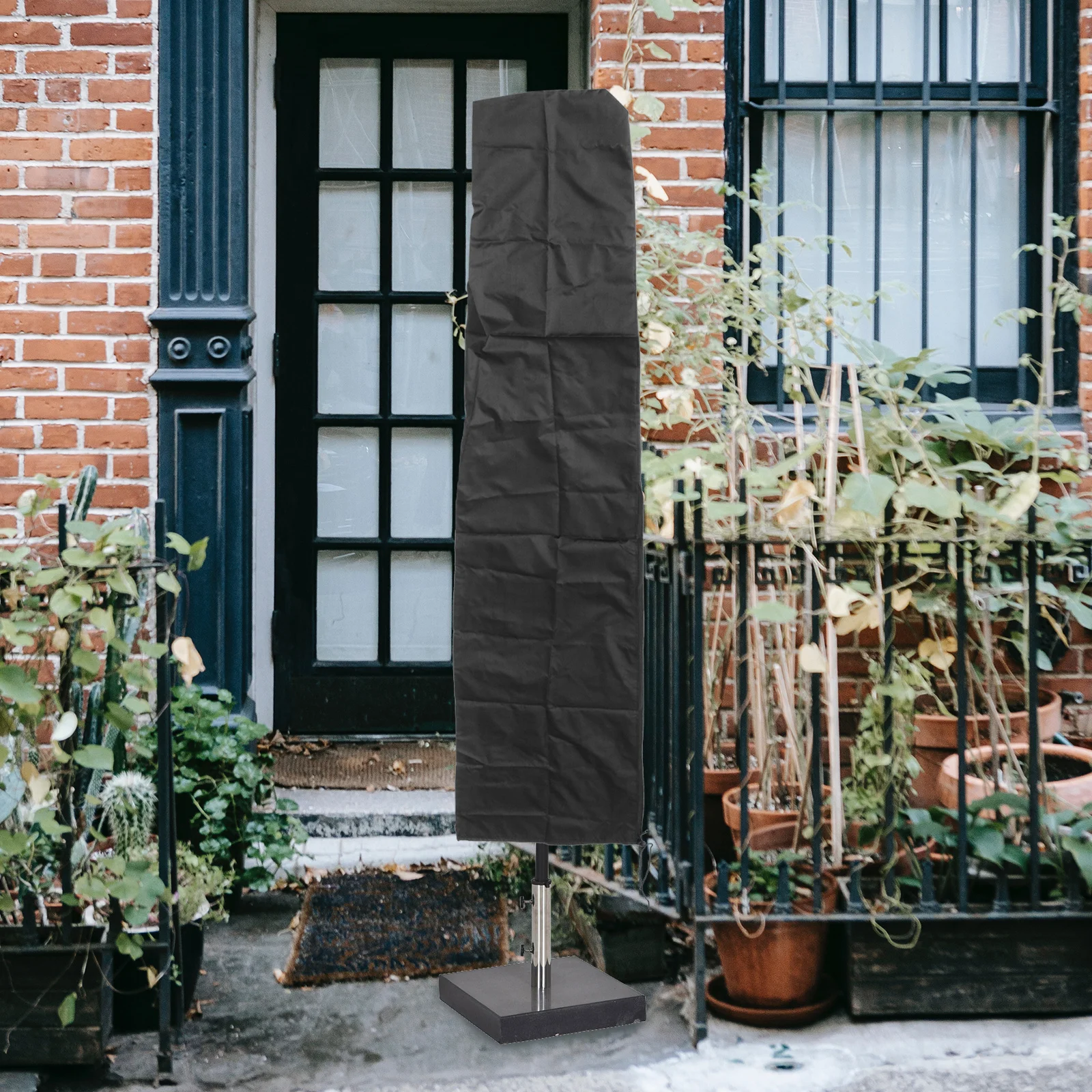 

Waterproof Parasol Cover For Patio Offset Umbrella Heavy Duty Drawstring Banana Cantilever Dust Rain Cover