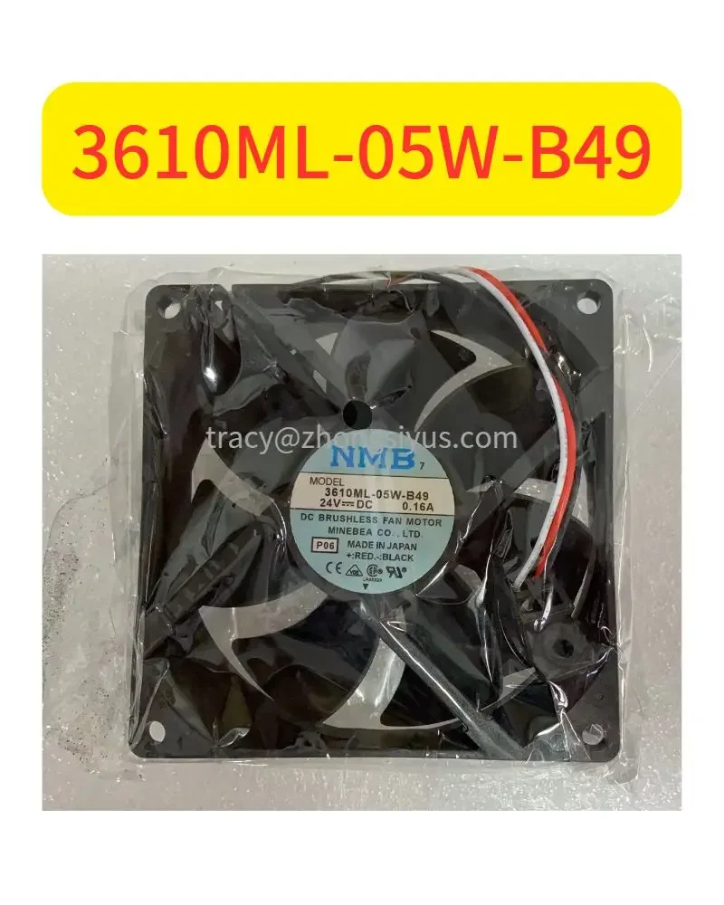 

Brand new NMB 3610ML-05W-B49 9225 9025 9cm DC 24V 0.16A For Fanuc series 16/18 TA, MA, TB, MB, TC, MC cooling FANS