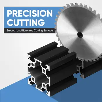 Perfil de extrusión de aluminio 4040 con ranura en V, 4 unidades, estándar europeo, anodizado, para impresora 3D y CNC DIY, longitud 50-550 mm. 6 best sales Perfil de aluminio 4040 - №5