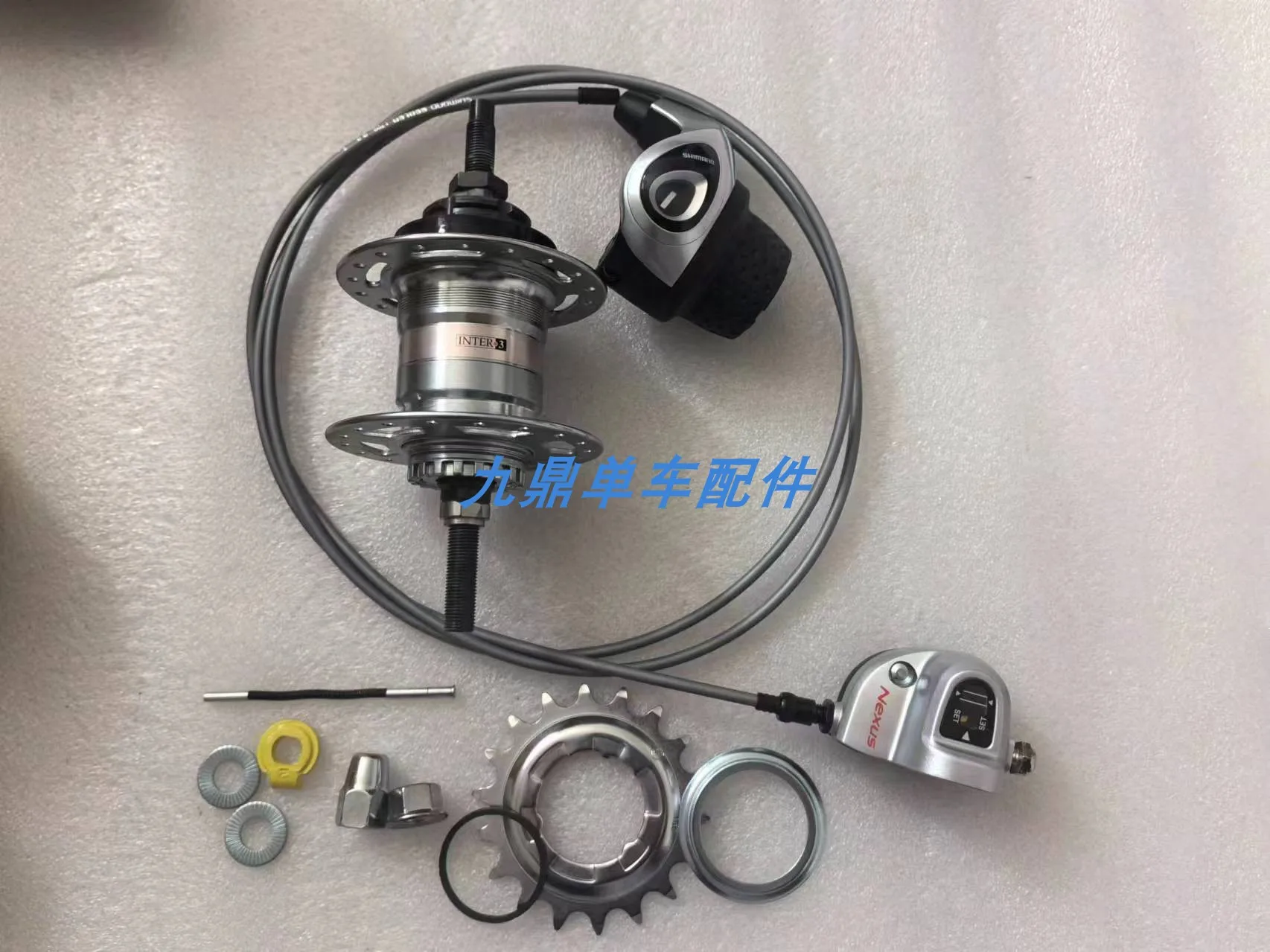 Suitable for SHIMANO genuine three-speed Hub transmission SG-3R40 rear axle 36/28 hole roller brake