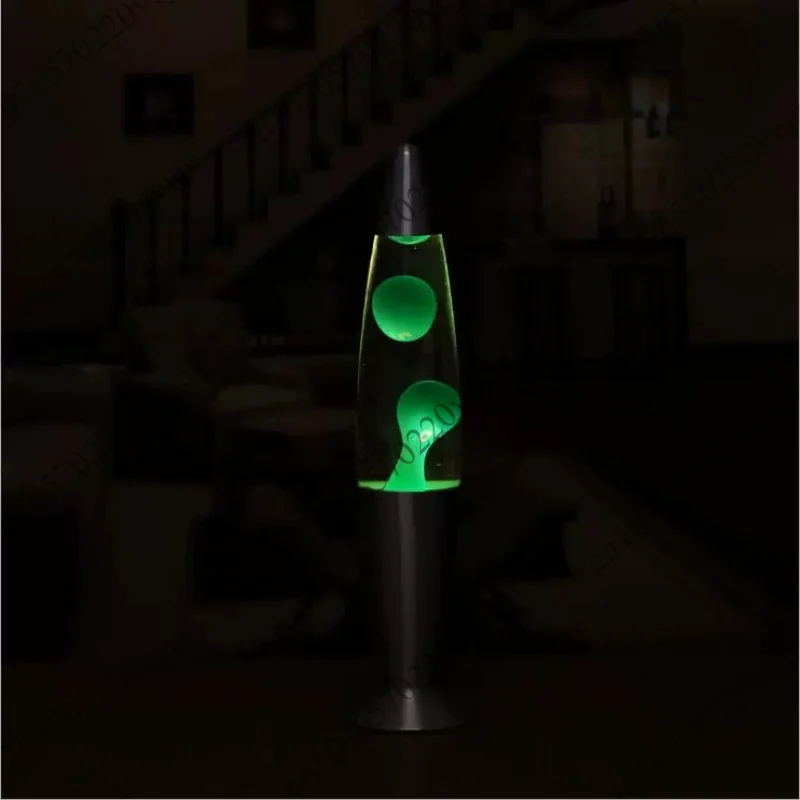Creative Volcano Lava Lamp Multicolor LED Night Light 25W LED Jellyfish Lamp for Home Living Room Bedroom
