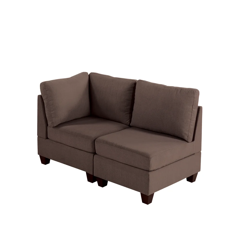 

MODULAR SET - 2PC in Black Coffee