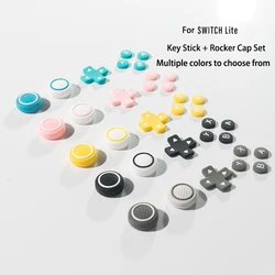 Eco-friendly Silicone for switch Lite, Protective Caps for Buttons & Joysticks, Multiple colors available AKSW-309