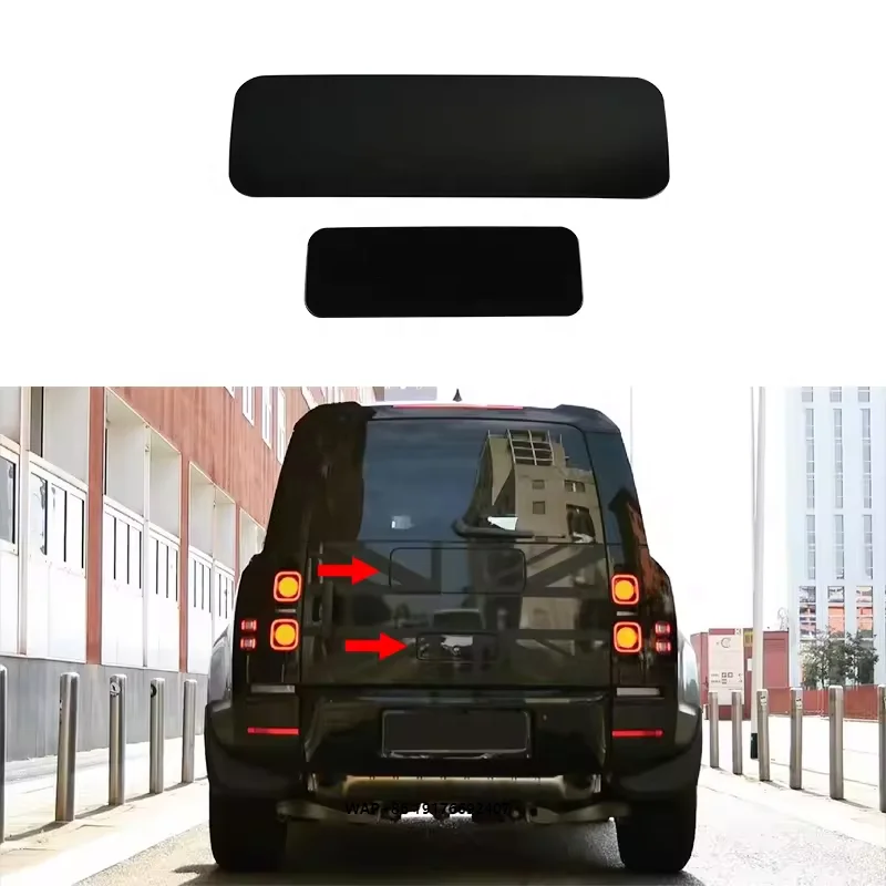 

Car Modification Exteriors Accessories Trunk Wheel Cover Decoration Plate forLand Rover Defender 90/110