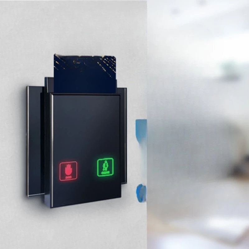 Hotel card pick-up switch cleaning do not disturb low frequency high with induction card