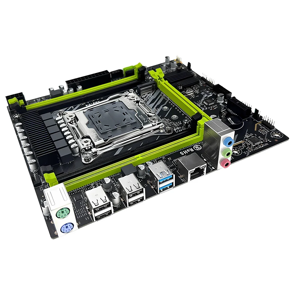 MOUGOL X99 Gaming Motherboard Set with Intel Xeon E5 2680 V4 & DDR4 8Gx2 2133MHz Dual Channel RAM M.2 NVME for Desktop PC