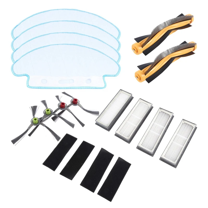 Main Brush Hepa Filter Mop Cloth For Ecovacs DD35 DD33 DD56 Robotic Vacuum Cleaner Parts