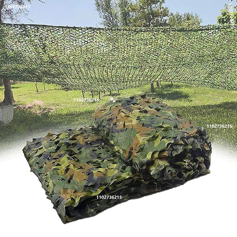 Military Camouflage Net Hunting Camouflage Net Garden Gazebo Net Car Awning White Green Black Jungle Desert Color