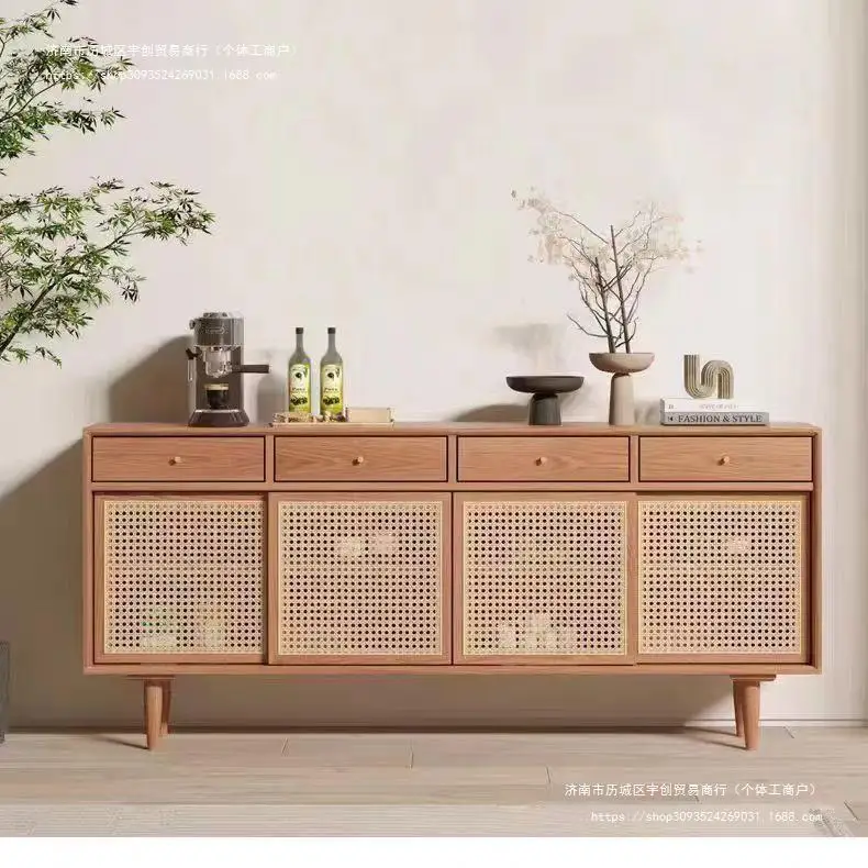 

-For Sideboard Kitchen Wine Dining Room Tableware Storage Large Capacity Living Room Office Tea Shelf Nordic Style A957284&