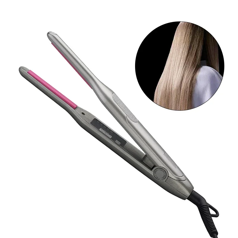 Titanium Flat Iron Hair Straightener Professional Fast Electric Straightening Curls Styling Tool