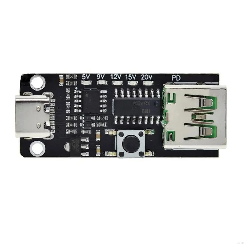 USB C Quick Charges Modules Board USB C 5V 9V 12V 15V 20V 28V 5A for DIY Electronics & Gadgets M4YD