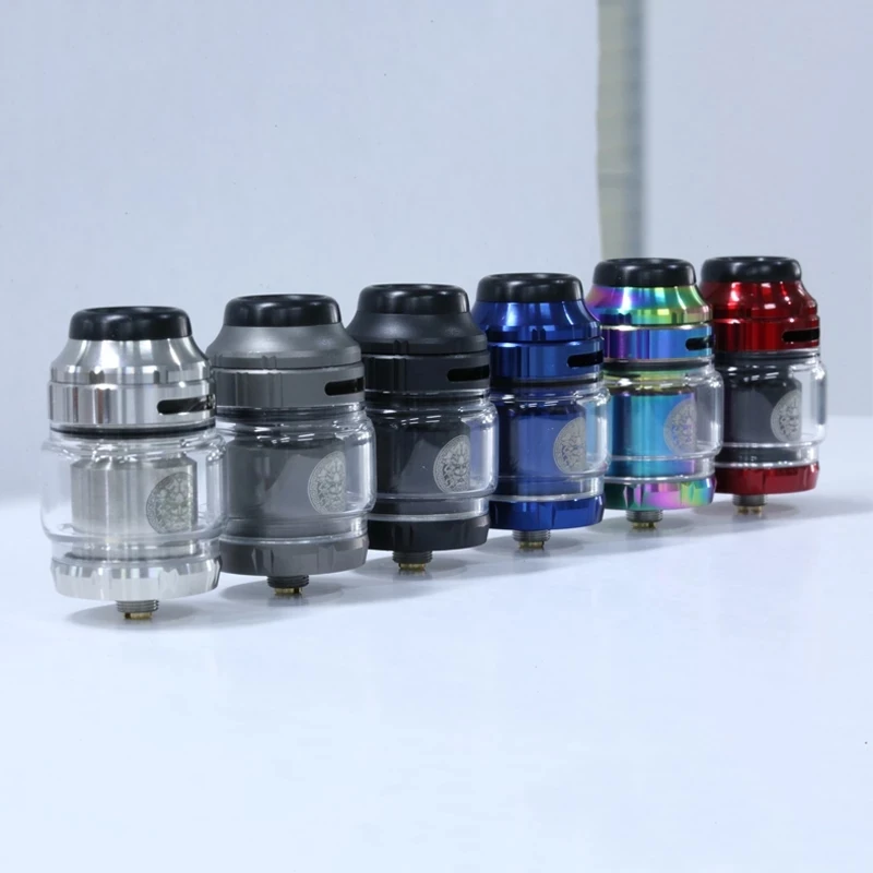 Top Zeus X Mesh RTA Tank Electronic E Cigarette Vape 4.5ml 25mm Coil Vapor DIY Deck Leakproof Atomizer for 510 Box Mod Vaporizer