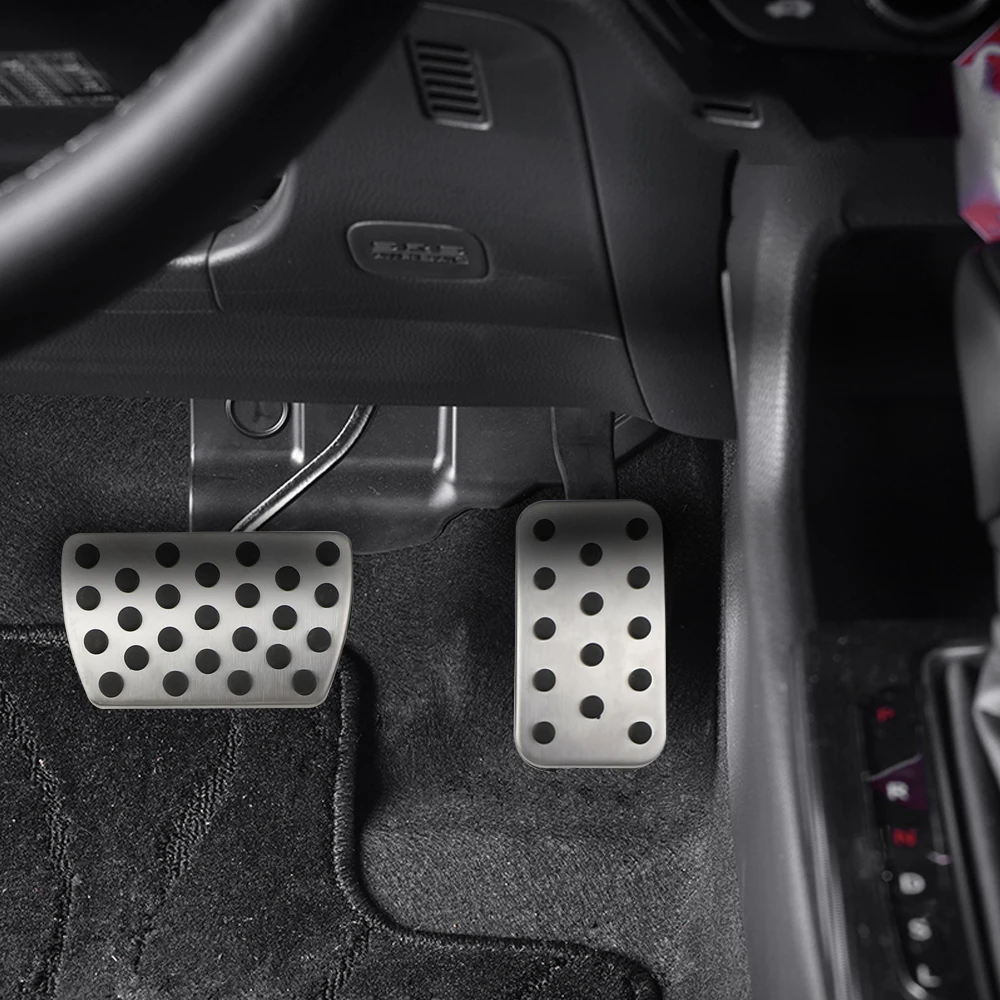 AT MT الدواسات لهوندا سيفيك CRV CR-V اليشم أكورد إليسيون أوديسي الغاز الوقود الفرامل القدم الراحة دواسة لوحة غطاء مراتب مضاد للماء عالي الجودة