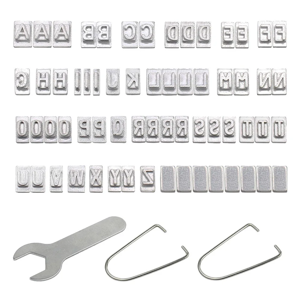 

Bbq Barbecue Branding Iron Tool For Meat Steak Burger 55 Letters Durable Aluminium Alloy Wooden Handle Loop Storage Bag