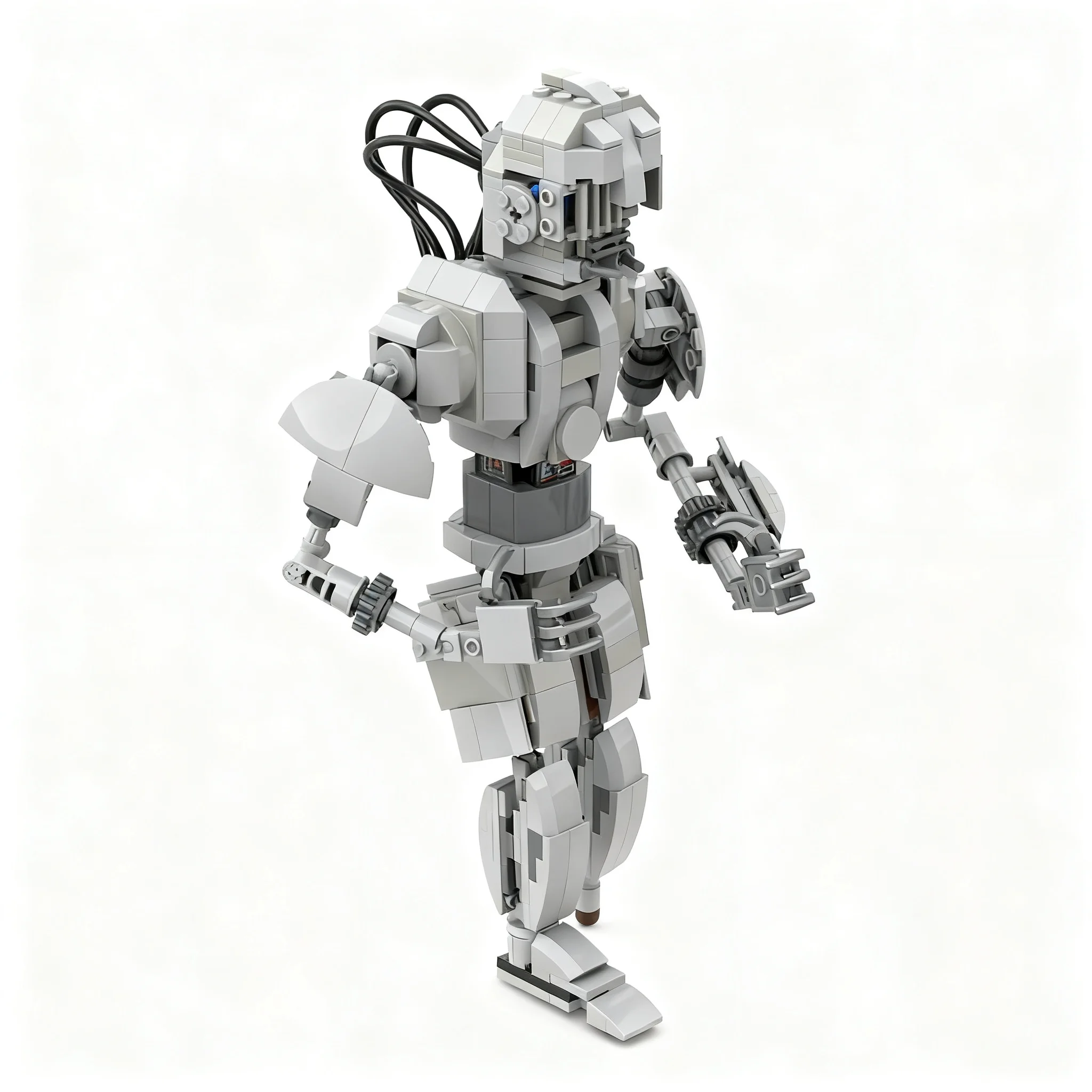 455pcs MOC Star Battle Custom Sci-Fi Droid Model Building Blocks Christmas Gift Toys Assemble Brick Birthday DIY Art Education