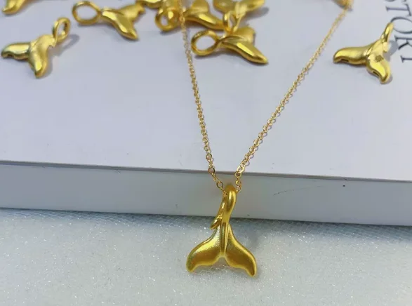100-real-gold-999-pendants-24k-pure-gold-fishtail-pendants