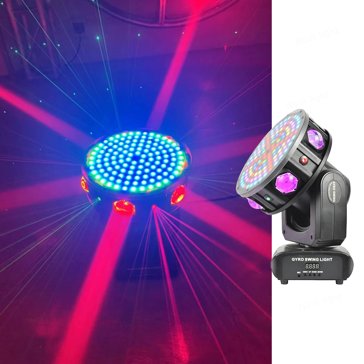 New Arrivals Hot-selling Bar Lights Multifunctional Disco Effect Laser Light DMX Voice Control for Stage Party Dj Disco Bar