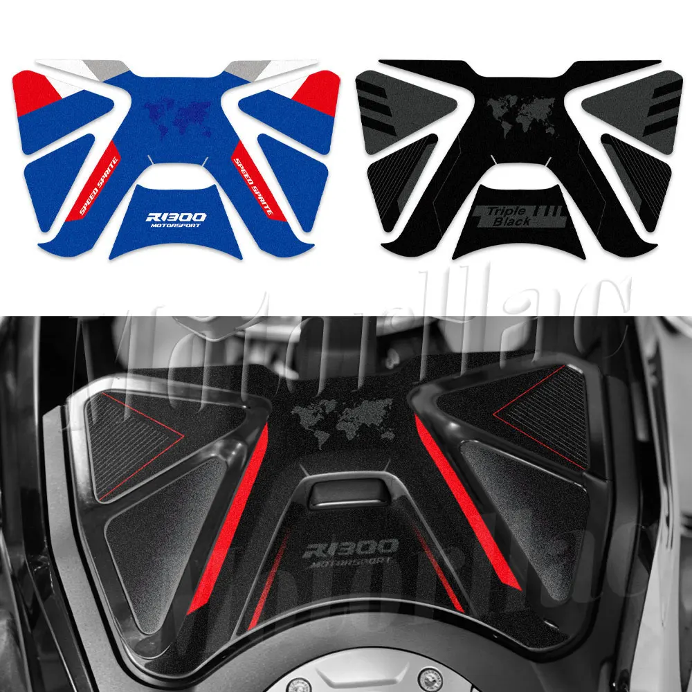 para-r1300gs-r1300-gs-triplo-trofeu-preto-motocicleta-caixa-de-luva-decalques-motorrad-tanque-protecao-adesivos