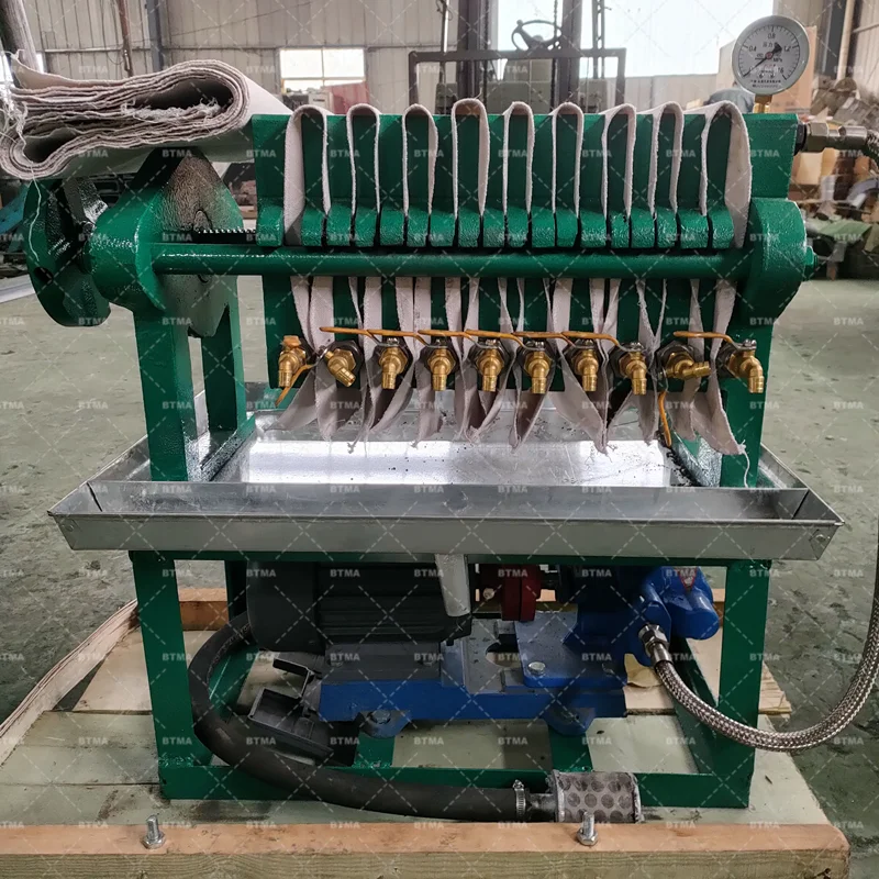 آلة تصفية الخردل الأوتوماتيكية حالة جديدة لوحة وإطار معدات زيت الطبخ #6