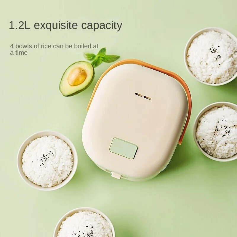 SUPOR 1.2L Mini Rice Cooker 200W for 1-2 People Maifan Stone Color Small Rice Cooker SF12FB627B Food Warmer 220V