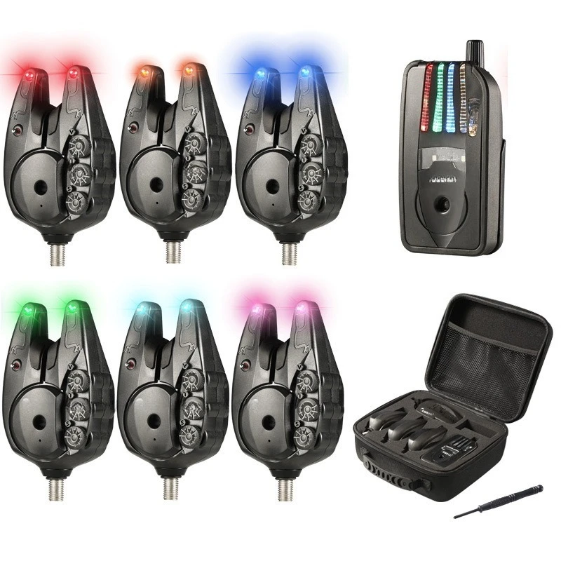 Electronic alarm JY-82 European carp fishing library fishing alarm beeping