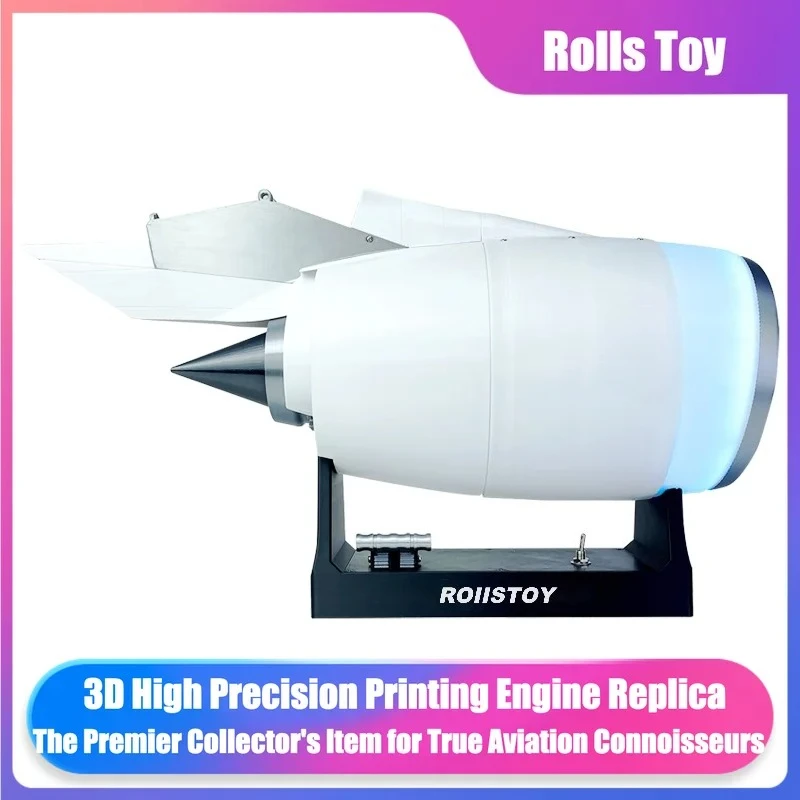 تشوه ايرباص الطائرات توربوفان محرك نموذج الجمعية بدء التشغيل متغير السرعة 41 سنتيمتر هدية عيد ميلاد لعبة أطفال الديكور