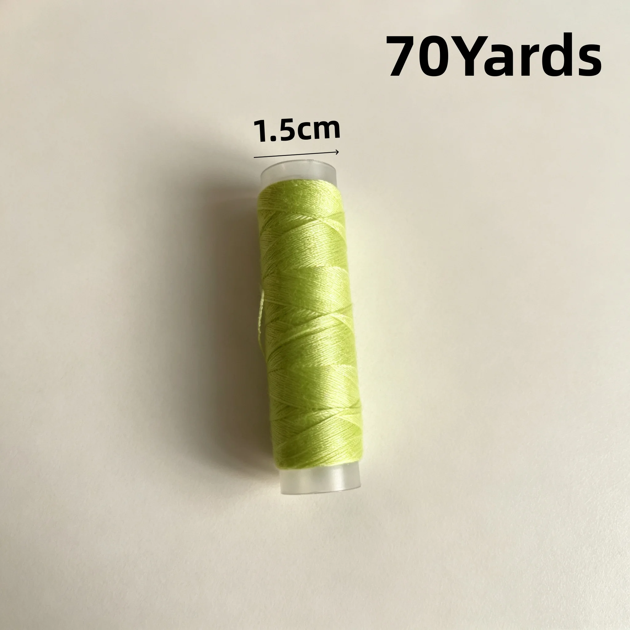24 Farben Nähgarn 100% Polyester Garn Nähgarnrolle Maschinen- und Handstickerei für Heim-Nähset – Detail 5