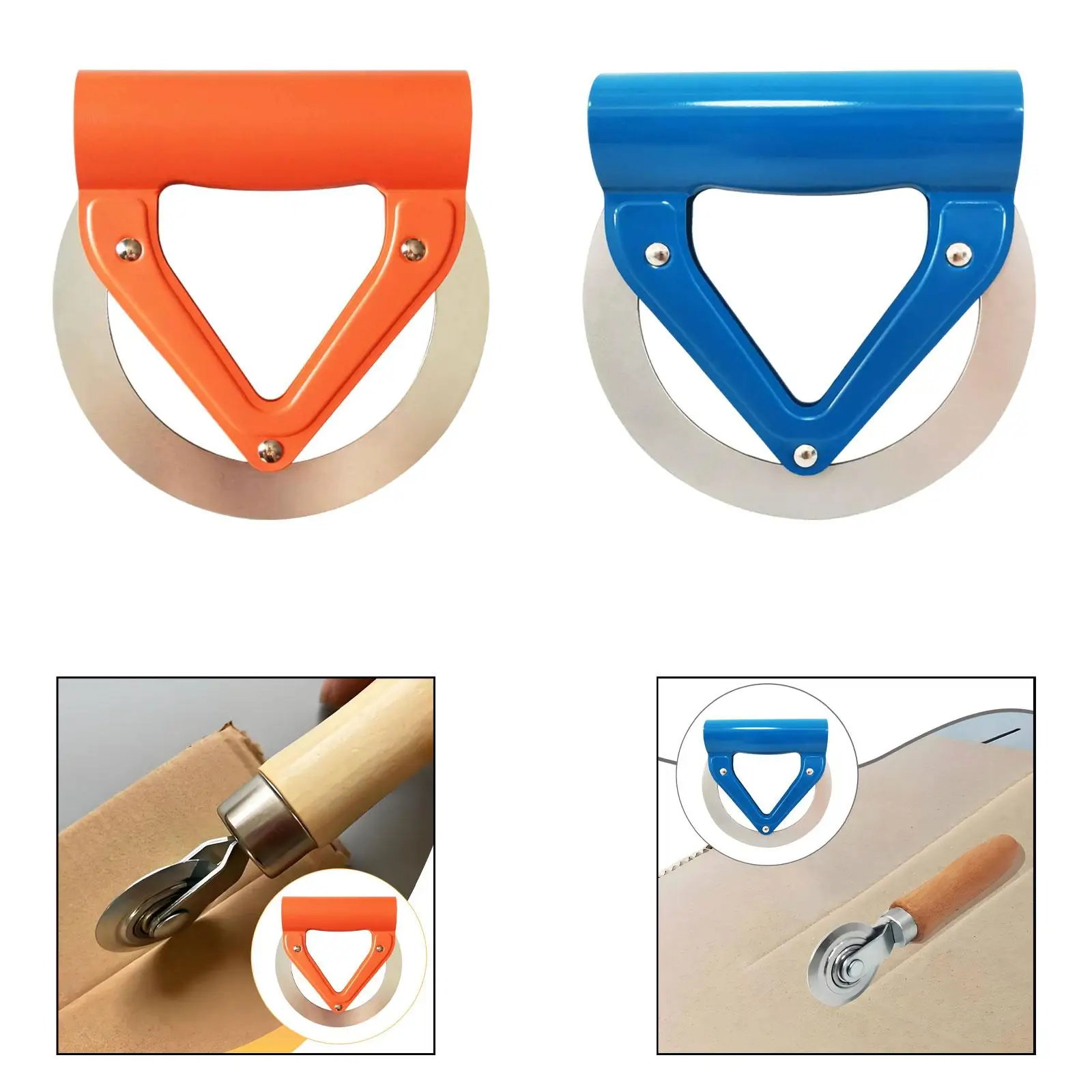 Corrugated Paper Creasing Tool Premium Multipurpose, Practical Comfort Grip, Durability, Corrugated Cardboard Creaser, Metal