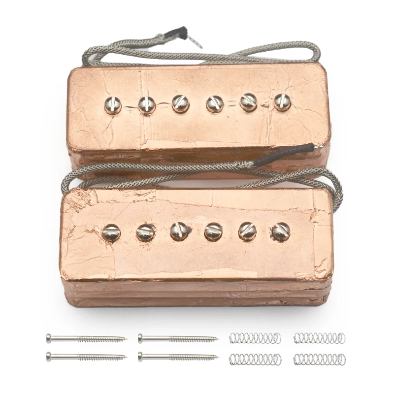 

Громкоговорительный звукосниматель в стиле P90, двухкатушечный звукосниматель, бесшумный громкоговорительный звукосниматель, магнит 6K/9K Alnico 5 для электрогитары