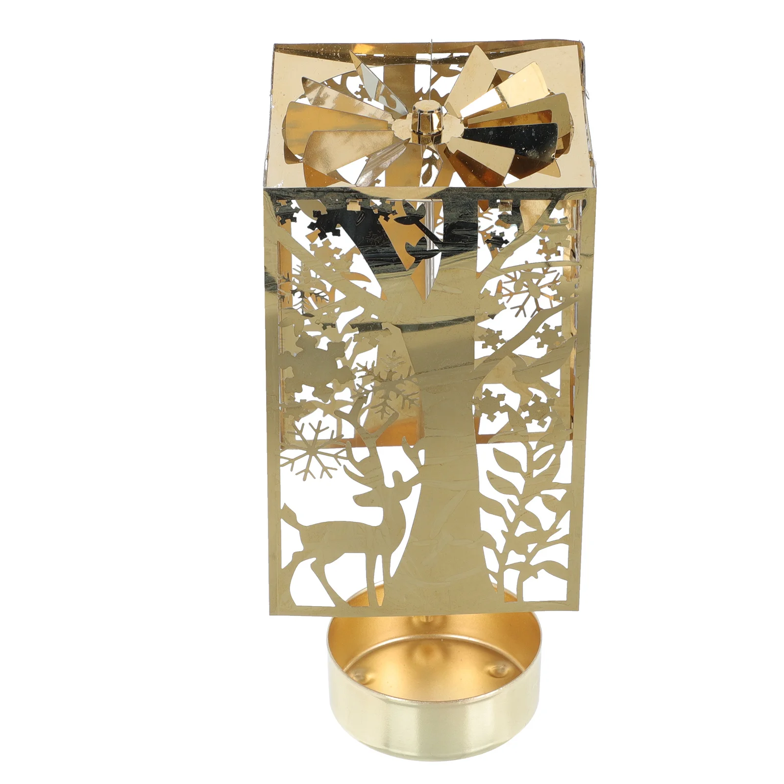 

1pc Aroma Tray Holder Square Decorative Stand For Home Dining Table Heat Resistant Desktop Candleholder Ornament Metal