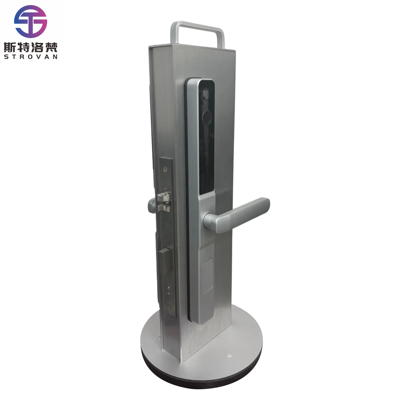 

Waterproof Home Security System Wifi Fingerprint Card Key Automatic Lock Smart Aluminum Material Memory Card Data Storage Option