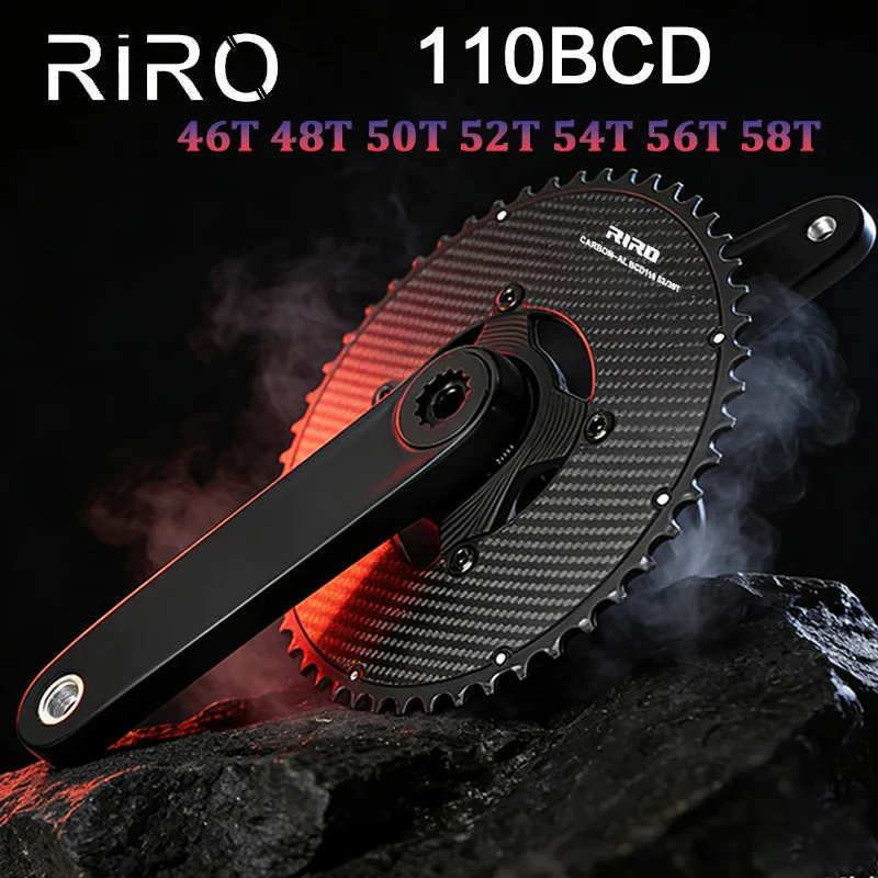 Carbon Chainring 46T 48T 50T 52T 54T 56T 58T Road Bike Chain Ring 4 Bolts Chainwheel for SHIMANO R7000 R8000 R9100 R7100 R8100