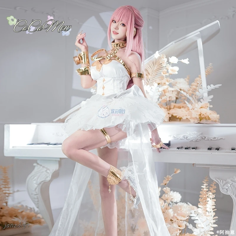 ما قبل البيع أنيمي Mikuu تأثيري الفونوغراف جولة كوس فستان مُصمم حسب الطلب 2024 سيمفونية تأثيري حلي