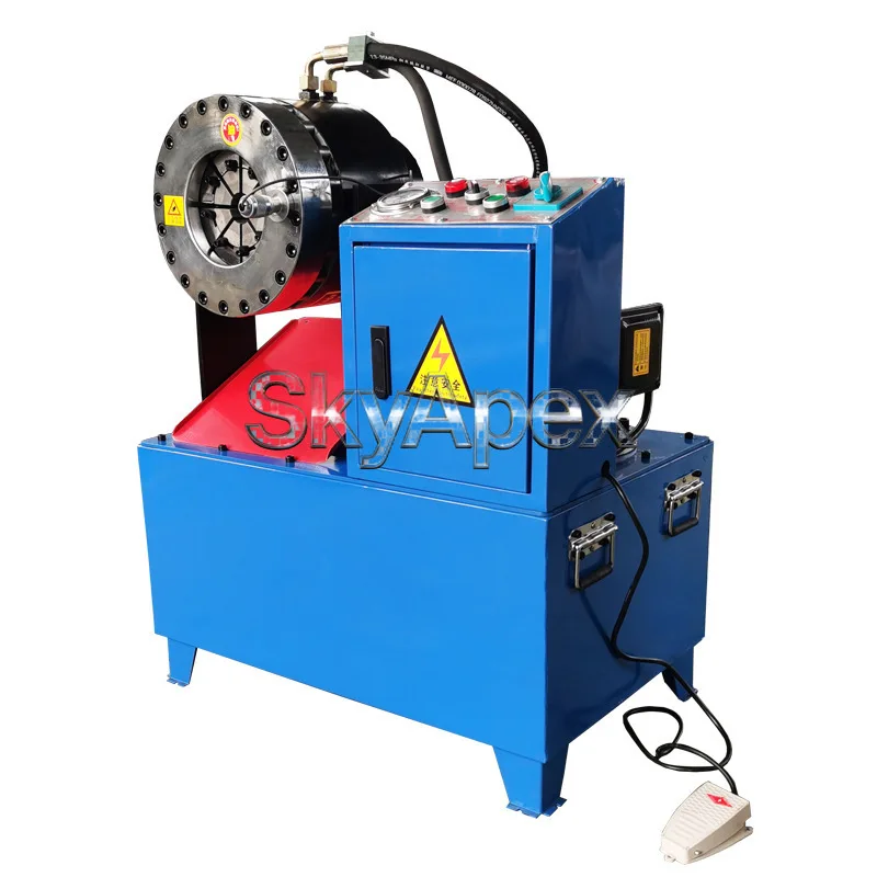 Hydraulic Pipe Shrinker Scaffolding Tube Reducing Machine Automatic Non-transparent Pipe Shaping And Shrinking Machinery