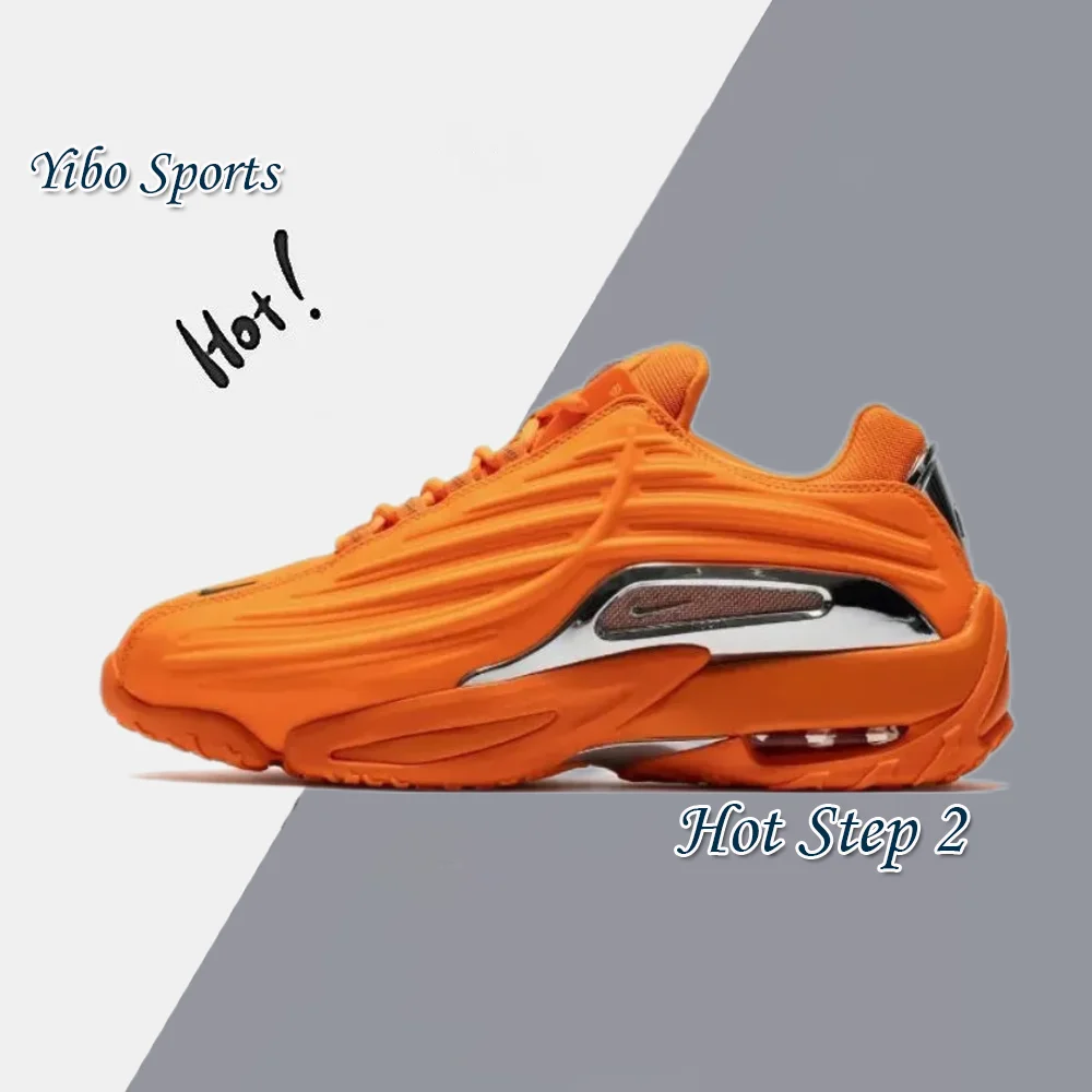 Nike Orange Hot Step 2/ Air Terra Scarpe da corsa casual comode per assorbimento degli urti da uomo