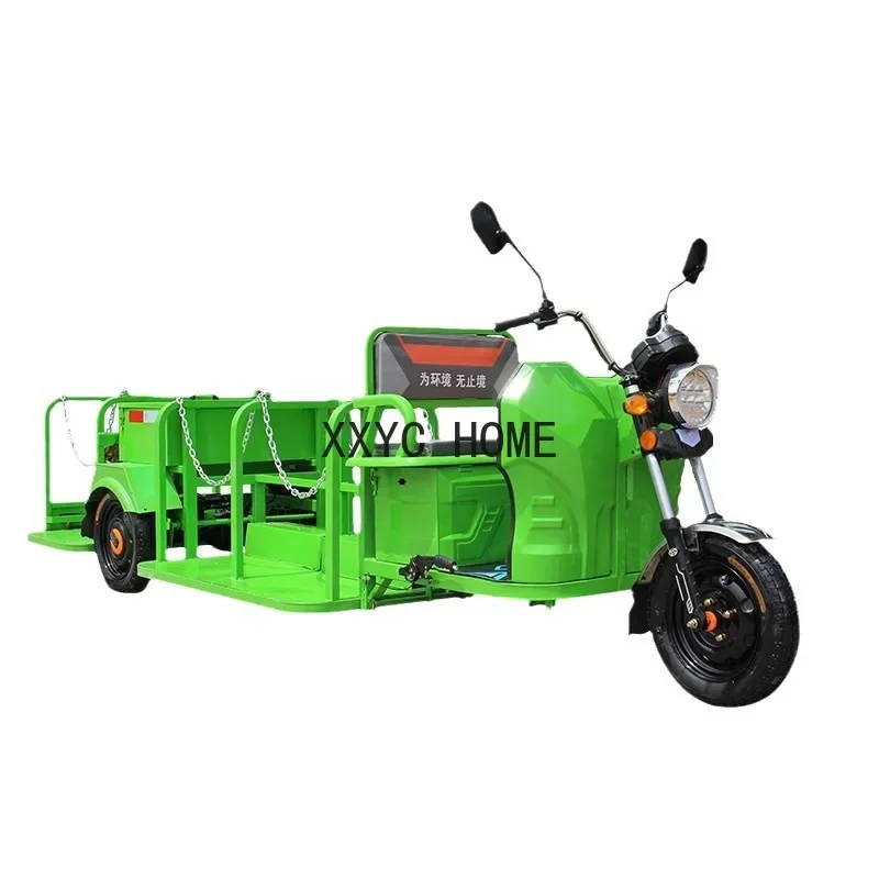 

DW1450HW six-barrel garbage transfer vehicle Community electric tricycle sanitation trash can handling