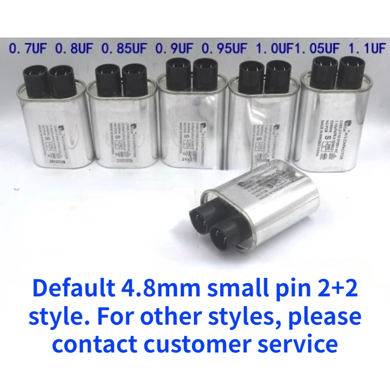 

Конденсатор высокого напряжения двухцветный 0,75 0,85 0,9 1,0 1,1 UF подходит для микроволновой печи Galanz Meidi