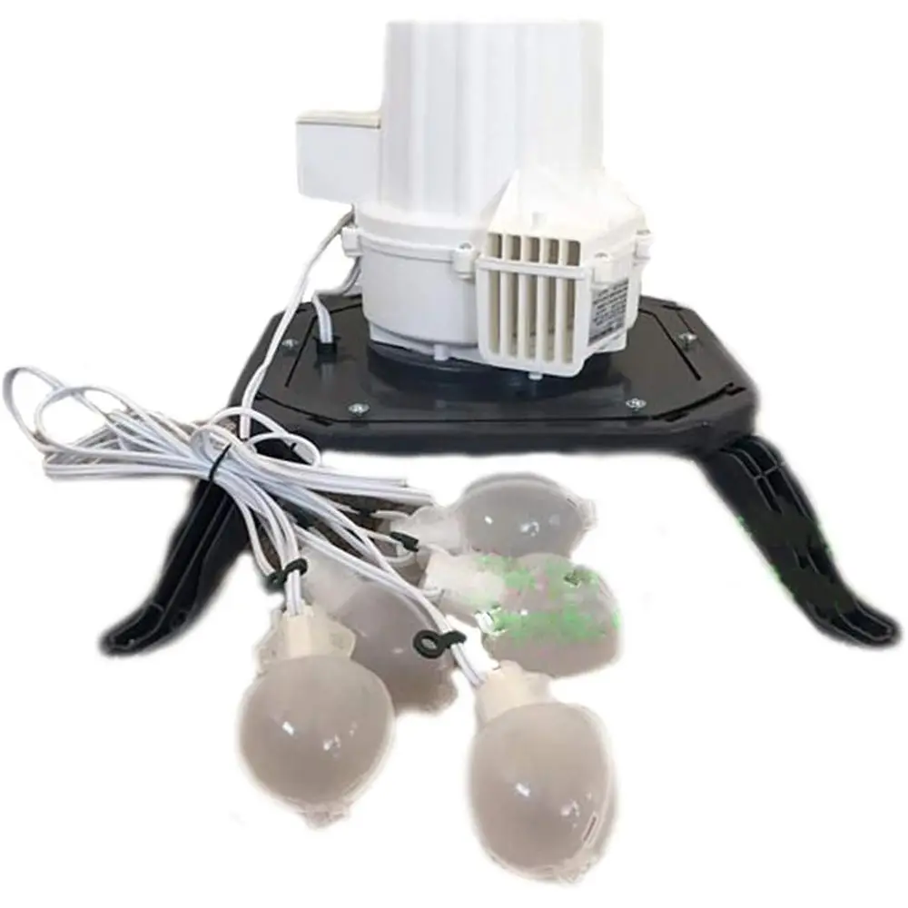

Gemmy Replacement an Blower with 6 Lights and Base or 10 to 12 eet Tall Iatables, TH-BL3-N-1