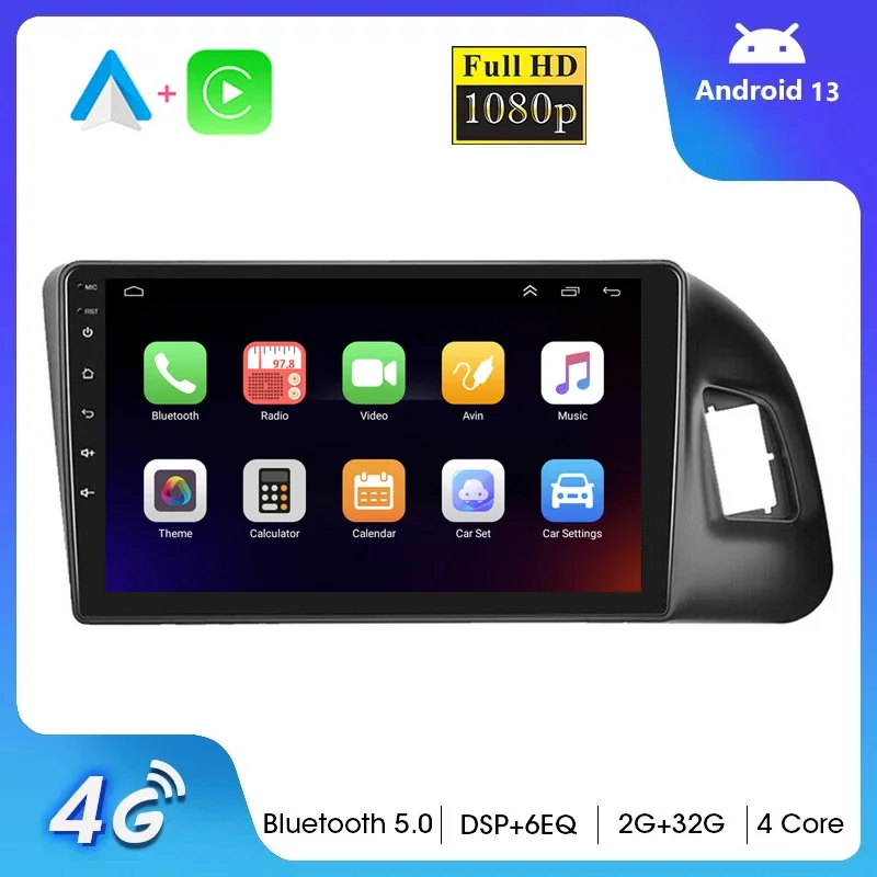 

4G + WIFI Android13 Carplay авто для Audi Q5 2010 2011 2012 2013 2014 2015-2018 Автомагнитола мультимедийный плеер видео GPS стерео DSP