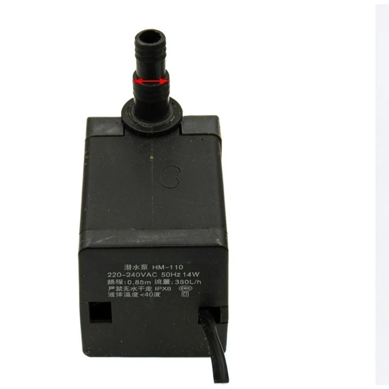 HM-110 Air Cooler Water Pump Special Small Fan Suction Pump Universal Air Conditioner Fan Submersible Pump 220v
