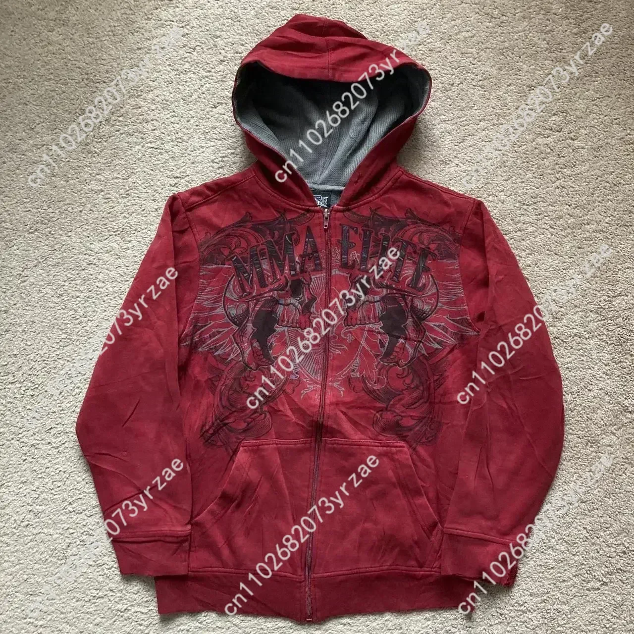 

Толстовка с капюшоном в стиле ретро, супер мягкая толстовка, женская толстовка на молнии, модные удобные дышащие винтажные топы для пар