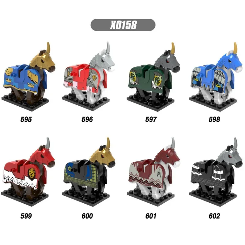 

XH595 Medieval Medieval Rome Assembling Blocks Figures Toy DIY Model Assembling Miniature Decorative Ornaments building blocks