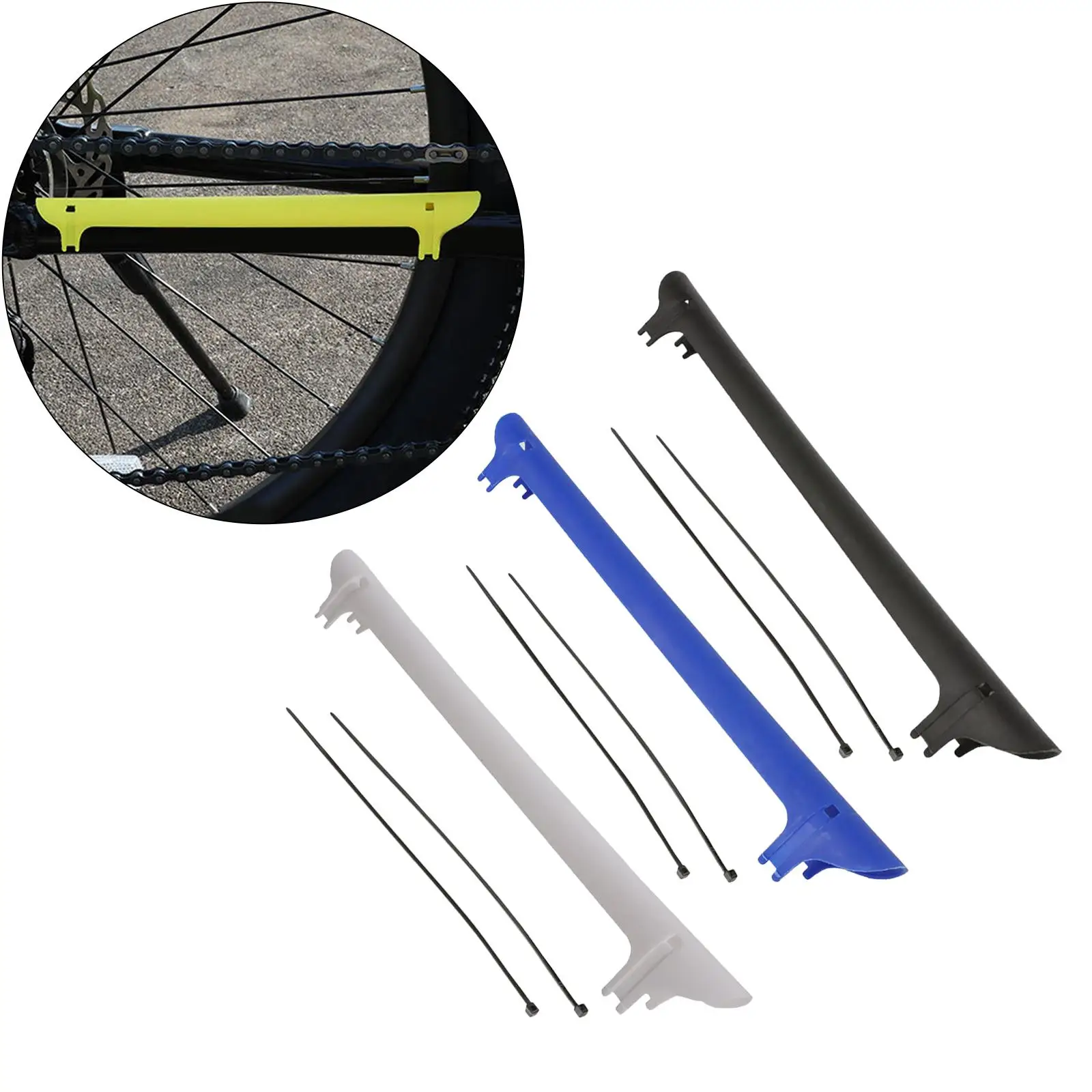 Mountain Road Bike Chain Stay Frame Protector Guard Cycling Decal Chains Cover Chain Fork Top Down Tube Protection Bicycle Acces