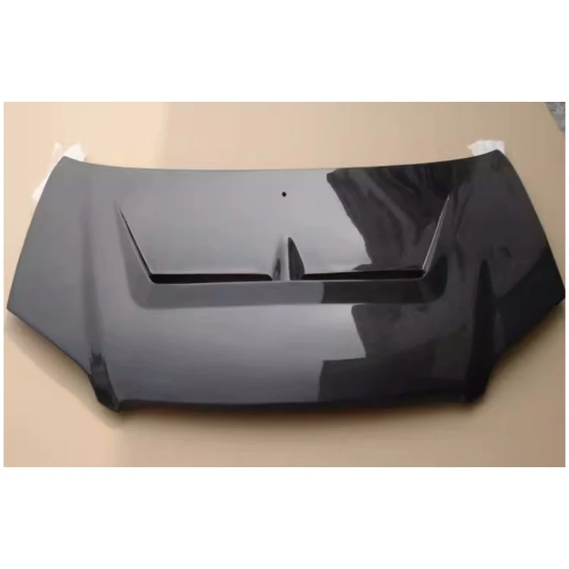 Carbon Fiber Engine Cover for Toyota Vios 2003-2007 modified Bonnet hood scoop body kit Car Accessories