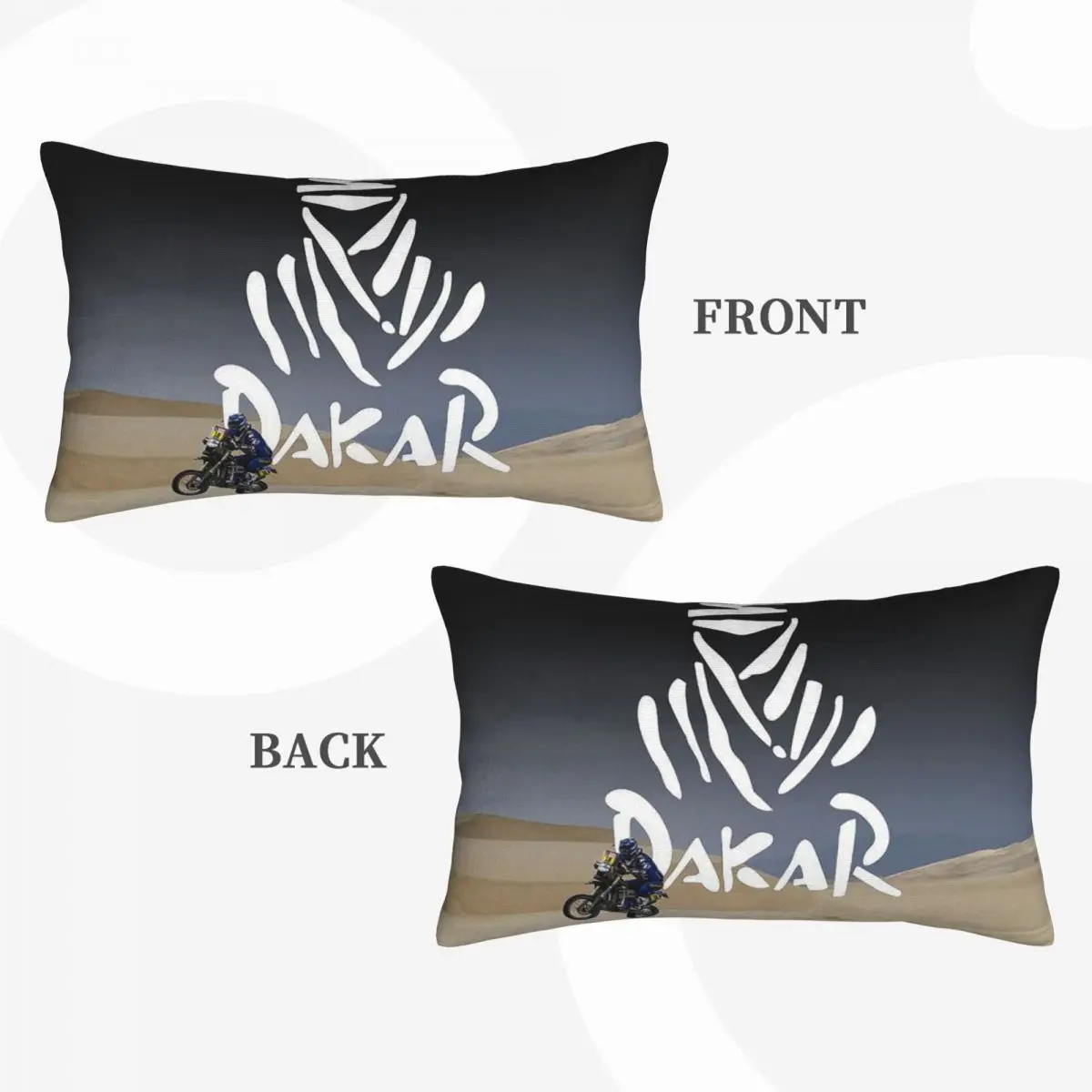 Dakar Rally Rectangle Pillowcase Cushion Cover Decorative Bedroom Bed Home Comfort Throw Pillow