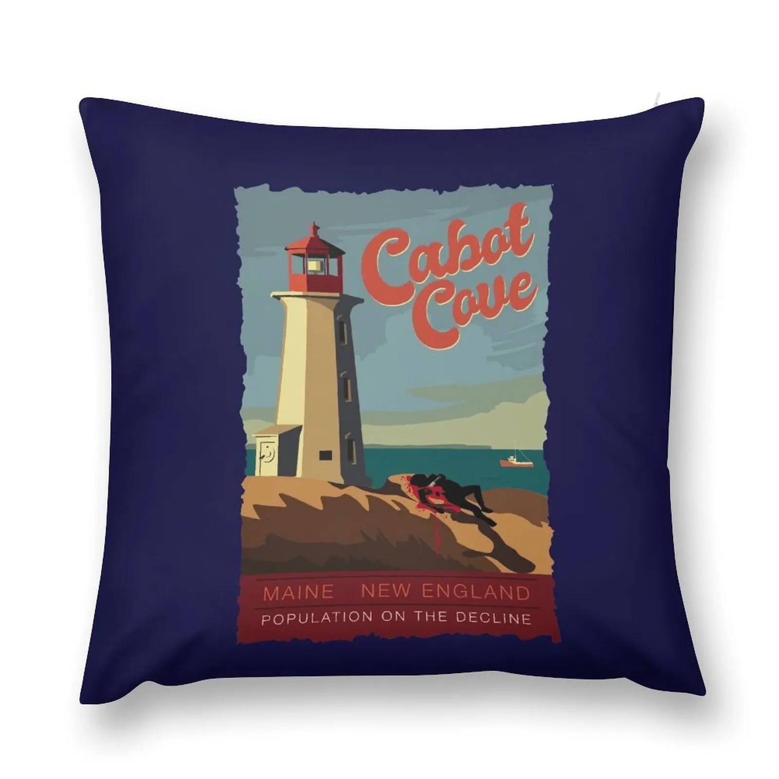 Cabot Cove Throw Pillow Cushions For Decorative Sofa bed pillows Cushion Child ornamental pillows for living room pillow